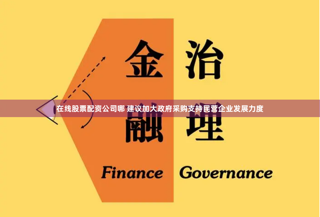 在线股票配资公司哪 建议加大政府采购支持民营企业发展力度